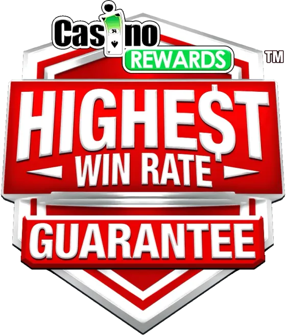 Casino Rewards Highest Win Rate Guarantee badge used by Villento Casino